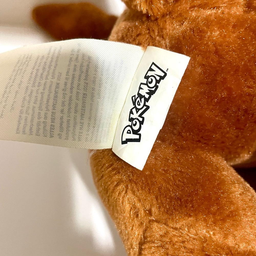 Pokémon Eevee Build A Bear Toy Plush BAB 2021 11-12in Stuff Animal - Picture 9 of 9